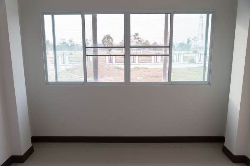 Sliding Window on a Modern Home